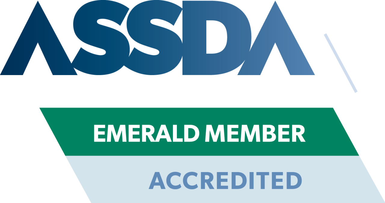 ASSDA Emerald Member accreditation